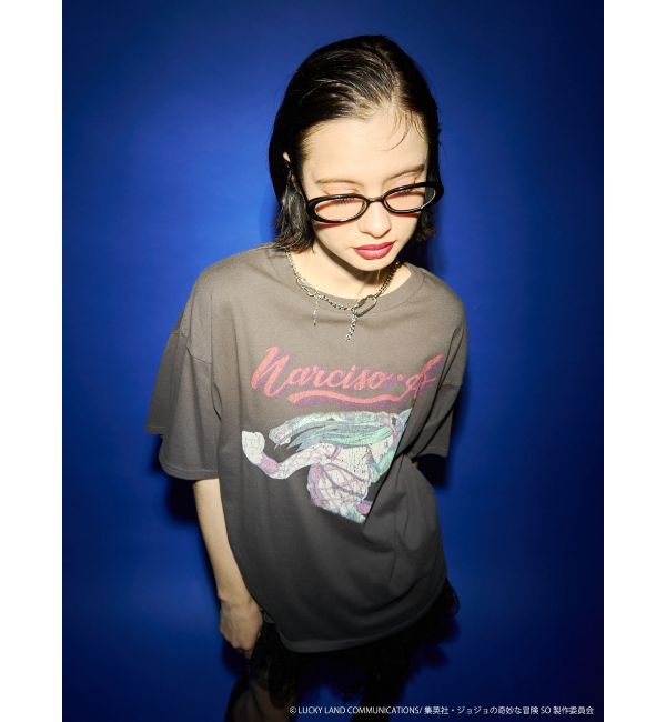 jouetie「【アニメ『ジョジョの奇妙な冒険 ストーンオーシャン』&times;jouetie】オーバーTシャツ」|Tシャツ・カットソー|