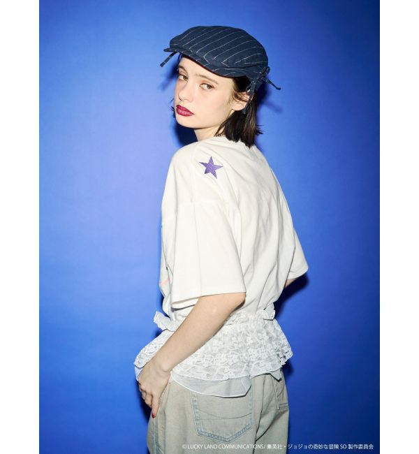 jouetie「【アニメ『ジョジョの奇妙な冒険 ストーンオーシャン』&times;jouetie】オーバーTシャツ」|Tシャツ・カットソー|