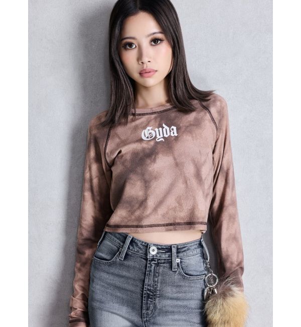 GYDA「GYDA processing like shortトップス」|Tシャツ・カットソー|