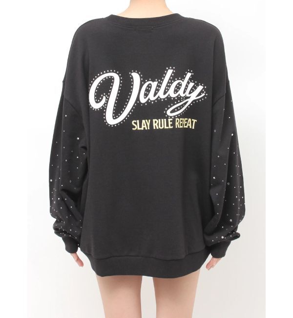 GYDA「Valdy studded bijouスウェットトップス」|スウェット・ジャージ|