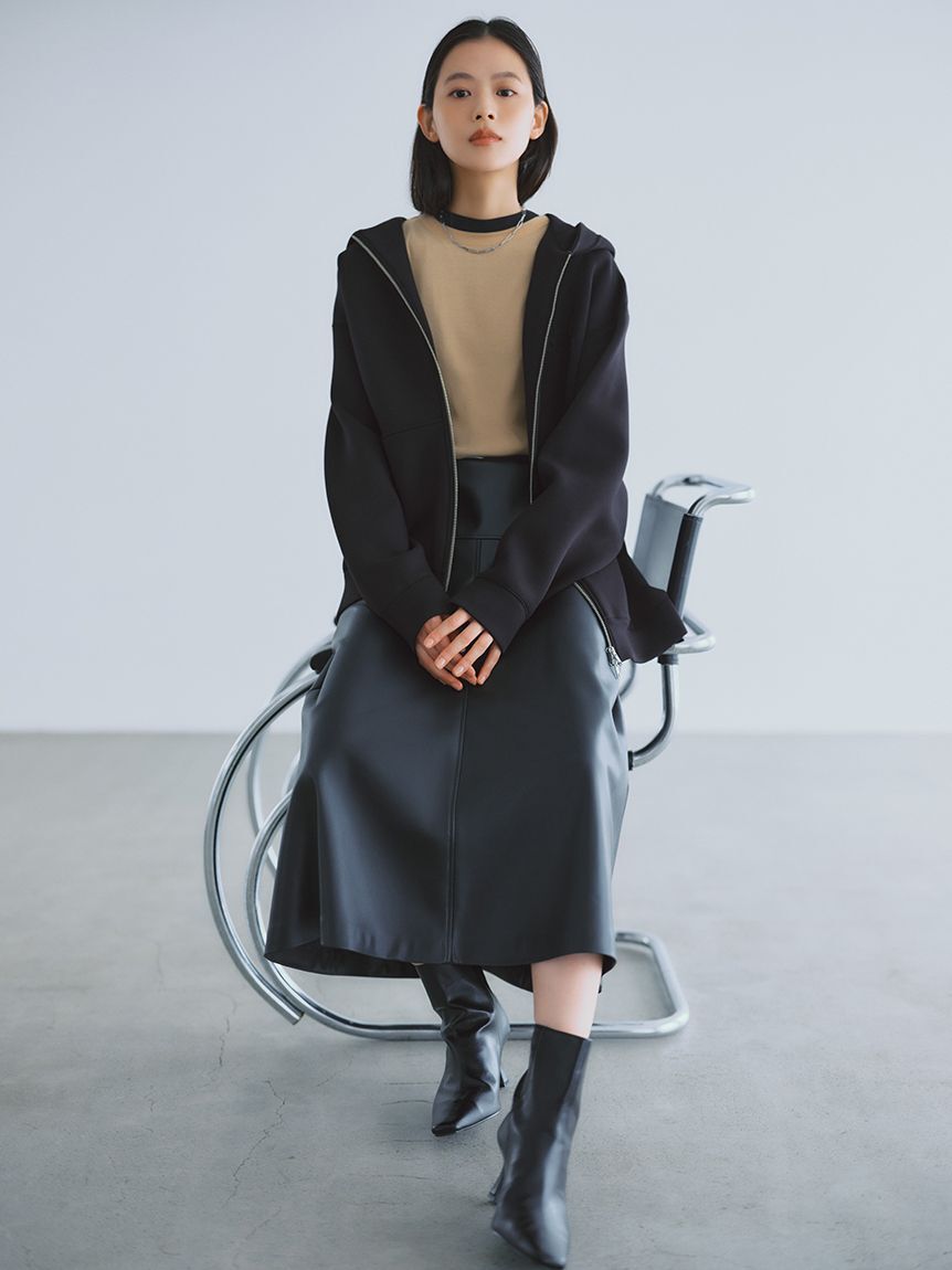 Mila Owen「【WEB限定】ダンボールロゴパーカー」|パーカー|