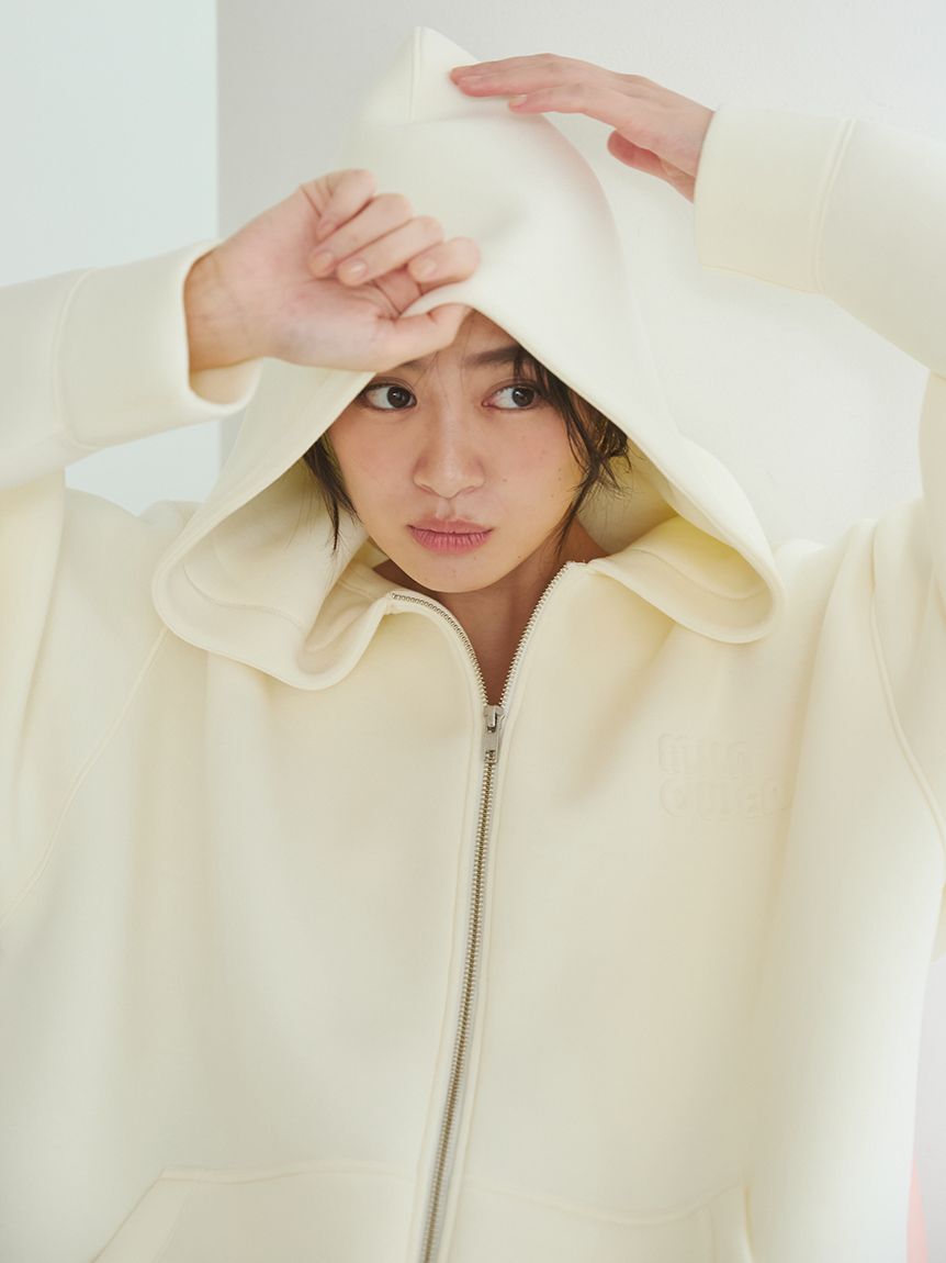 Mila Owen「【WEB限定】ダンボールロゴパーカー」|パーカー|