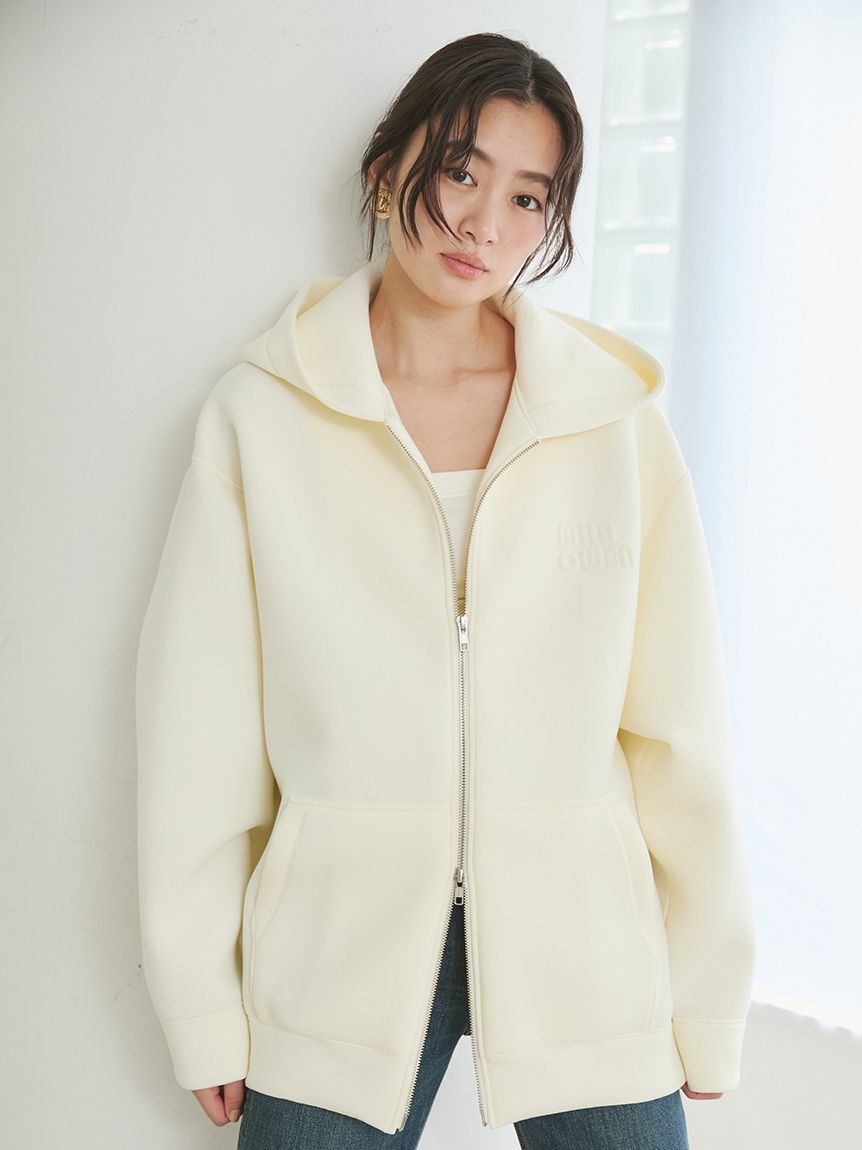 Mila Owen「【WEB限定】ダンボールロゴパーカー」|パーカー|