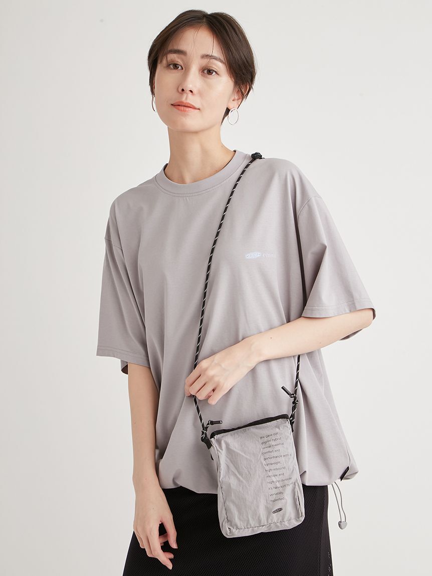 KEEN「【emmi&times;KEEN】NYLON BAG'N BAG」|ショルダー・メッセンジャー|GRY