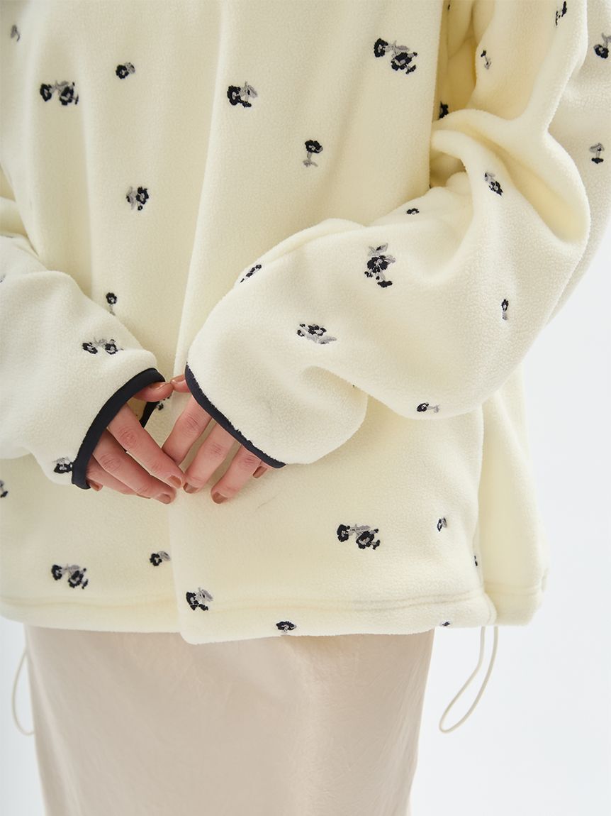 emmi atelier「ドロストフリースプルオーバー」|Tシャツ・カットソー|