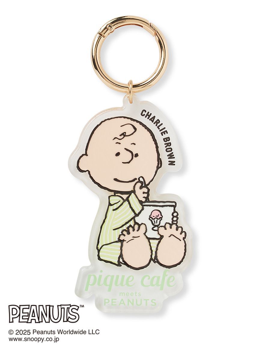 gelato pique「【PEANUTS】オリジナルアート アクリルキーチェーン」|キーケース|LIME