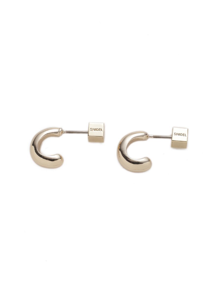 SNIDEL「ナチュラルストーンピアス」|ピアス|