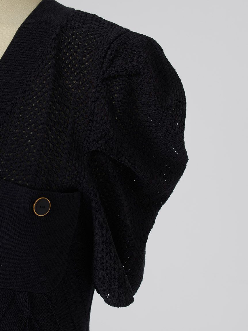 SNIDEL「フロントボタンニットワンピース」|ワンピース|