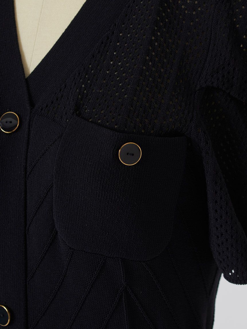 SNIDEL「フロントボタンニットワンピース」|ワンピース|
