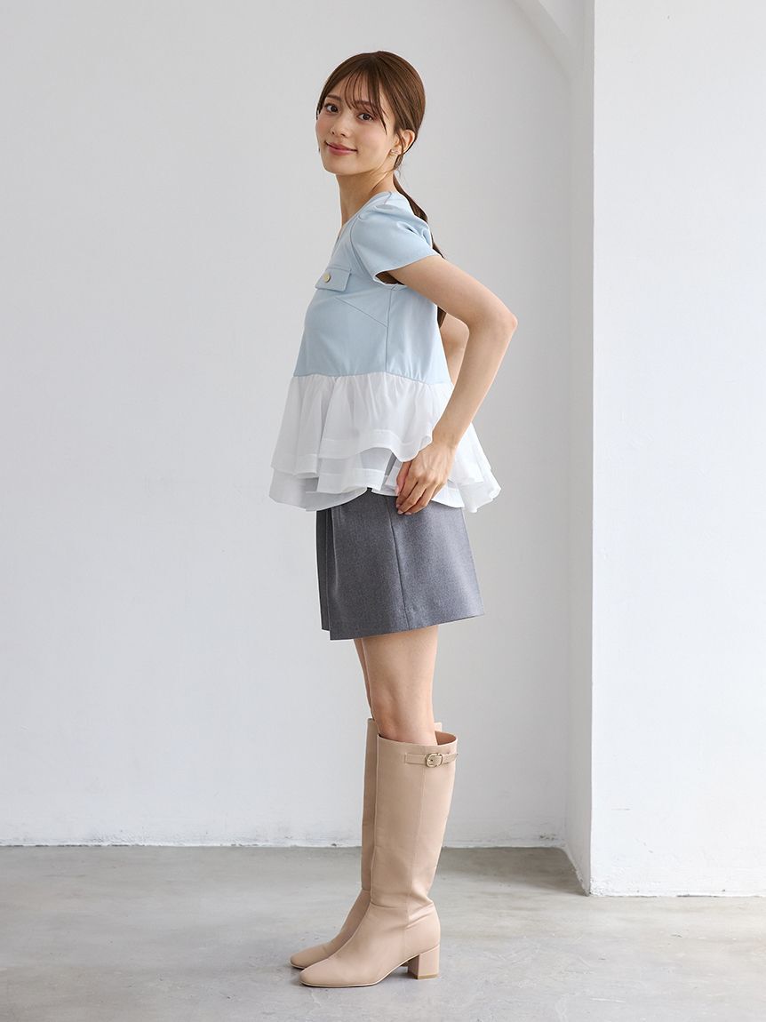 CELFORD「【セットアップ対応】ベルト付きタックショートパンツ」|その他|