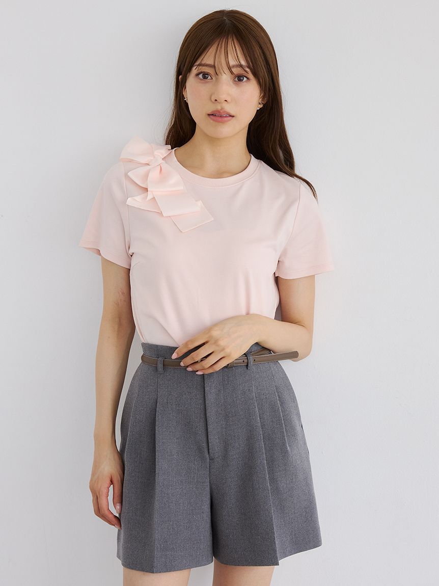 CELFORD「【セットアップ対応】ベルト付きタックショートパンツ」|その他|