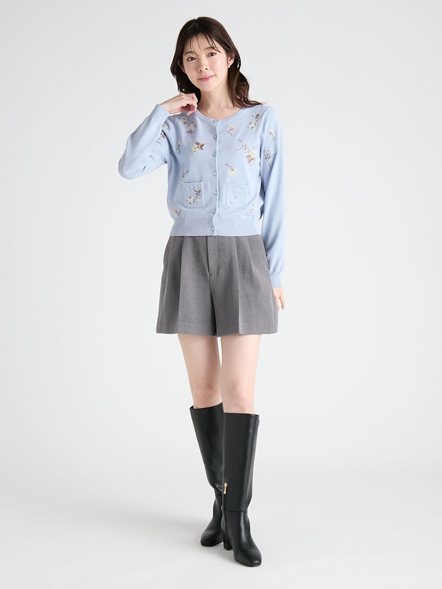 CELFORD「【セットアップ対応】ベルト付きタックショートパンツ」|その他|