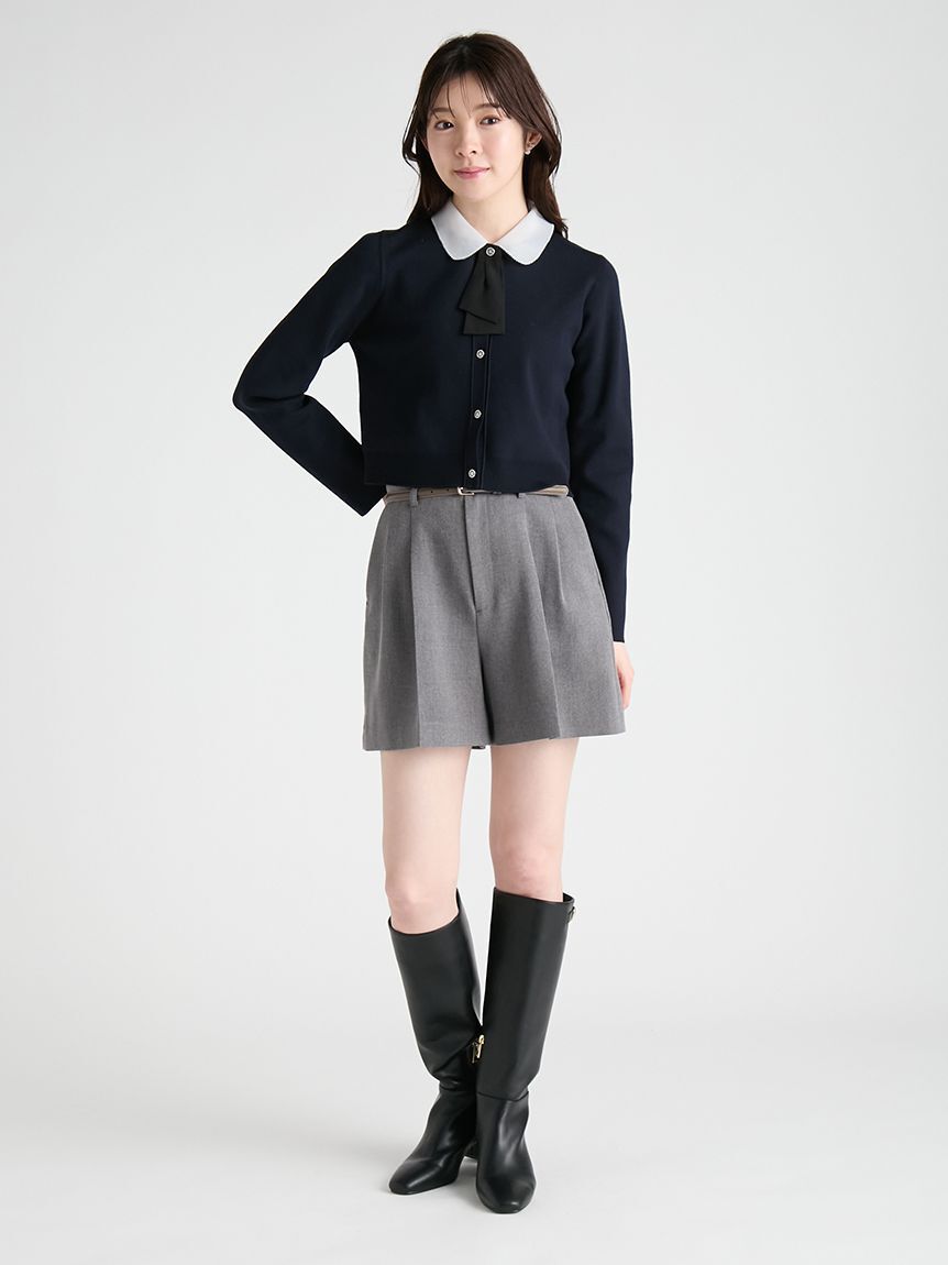 CELFORD「【セットアップ対応】ベルト付きタックショートパンツ」|その他|