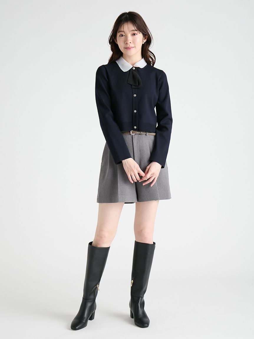 CELFORD「【セットアップ対応】ベルト付きタックショートパンツ」|その他|