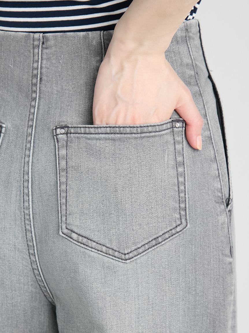 CELFORD「ハイウエストデニムワイドパンツ」|デニム|