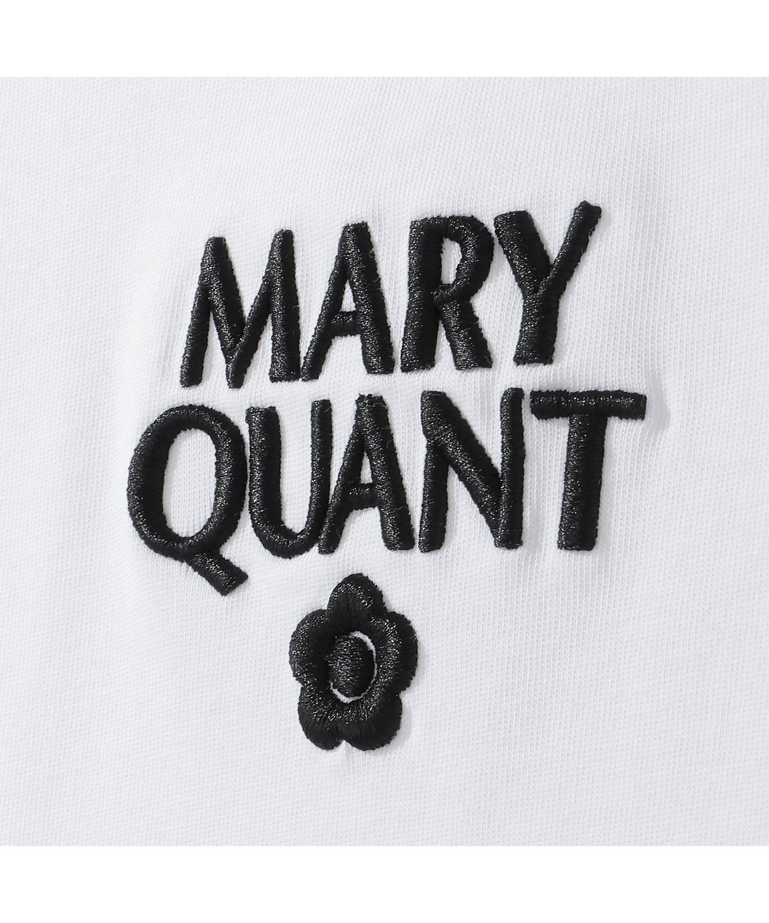 MARY QUANT「3Dロゴ刺繍 Tシャツ」|Tシャツ・カットソー|