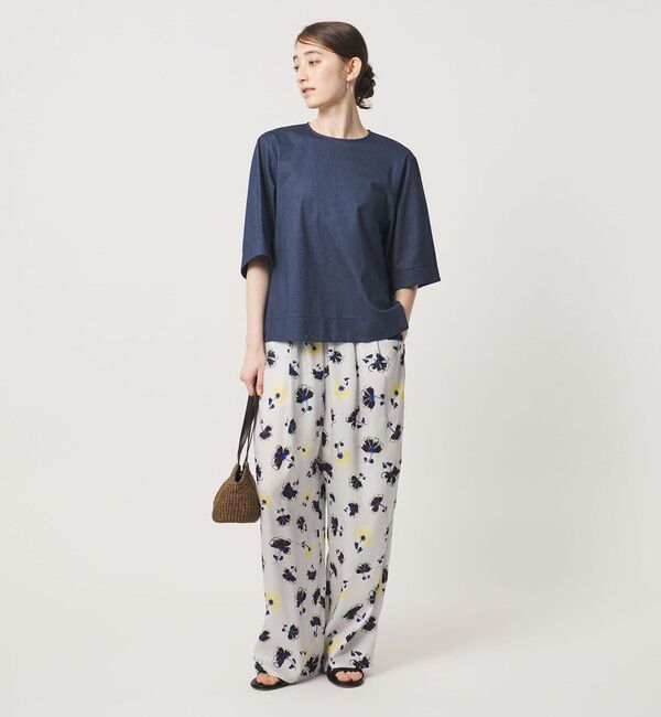 UNITED ARROWS「トリコット フォーム Tシャツ」|Tシャツ・カットソー|