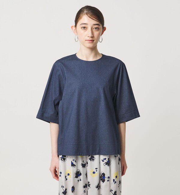 UNITED ARROWS「トリコット フォーム Tシャツ」|Tシャツ・カットソー|
