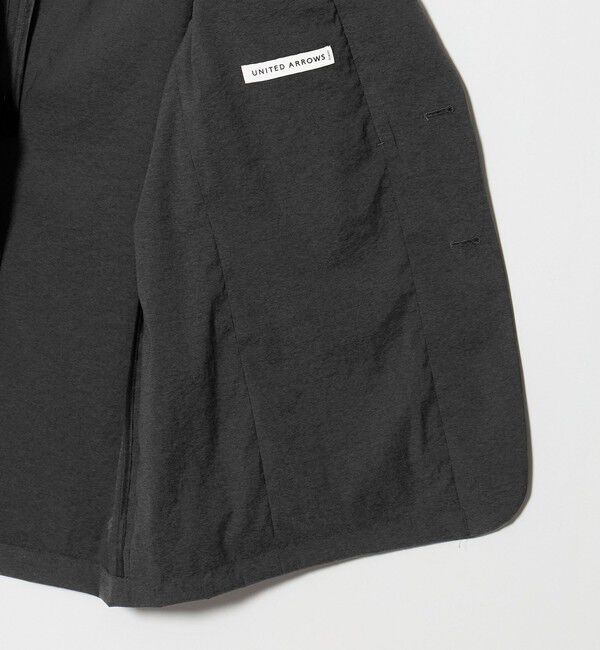 UNITED ARROWS「ウェザーコンフォート メランジ シングル 2ボタン ジャケット 撥水 ヨコストレッチ」|テーラードジャケット|
