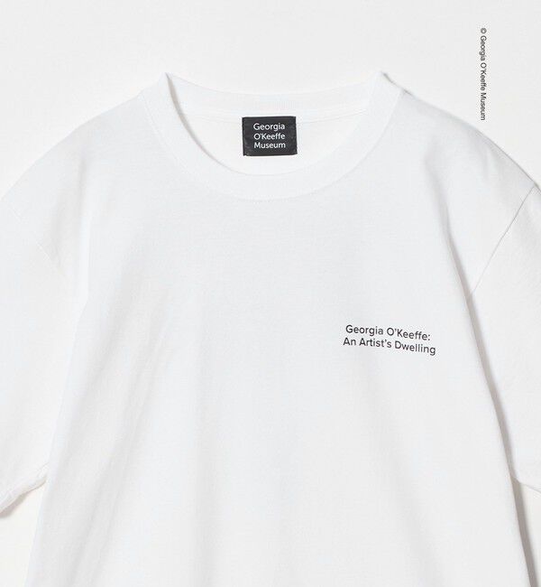 UNITED ARROWS「【別注】＜Georgia O&rsquo;Keeffe Museum＞ グラフィック Tシャツ」|Tシャツ・カットソー|
