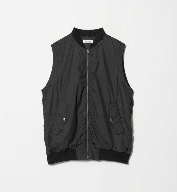 UNITED ARROWS「＜SACRA＞MA1 ベスト」|ベスト・ジレ|BLACK
