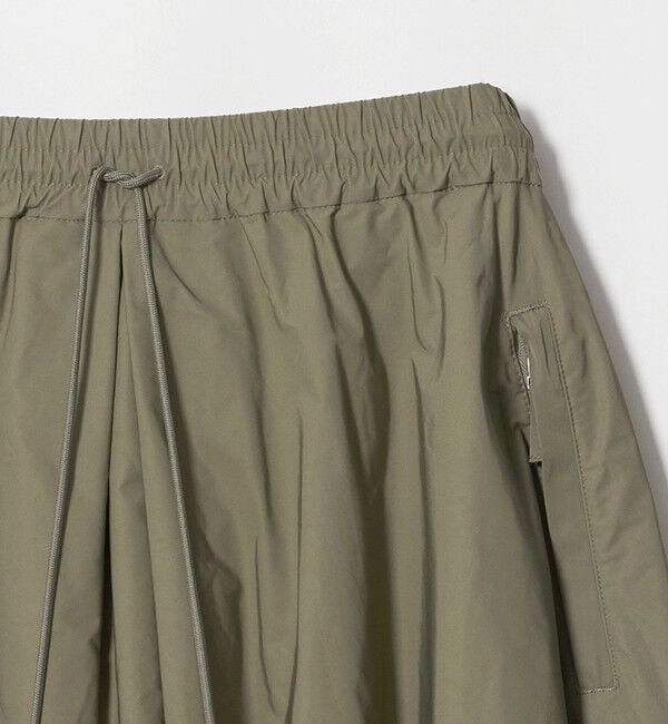 UNITED ARROWS「タフタ ジップ フレアスカート ‐ウォッシャブル‐」|フレア|
