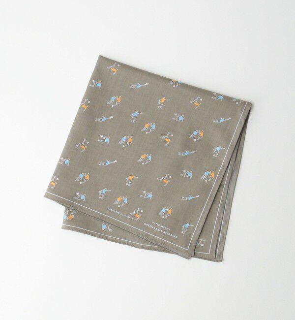 UNITED ARROWS green label relaxing「GLR シーアイランド サッカー ハンカチ」|ハンカチ|BEIGE