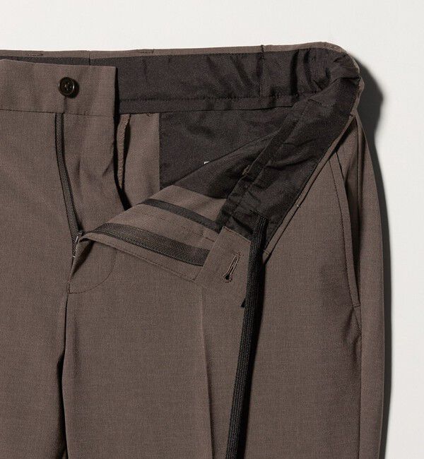 UNITED ARROWS green label relaxing「A+ ポリエステル ピンヘッド スタンダード イージー NP スラックス セットアップパンツ -ウォッシャブル・」|スラックス|