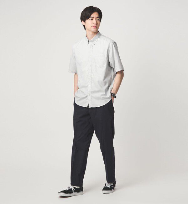 UNITED ARROWS green label relaxing「サッカー ドビー ボタンダウン 半袖 シャツ」|ポロシャツ|