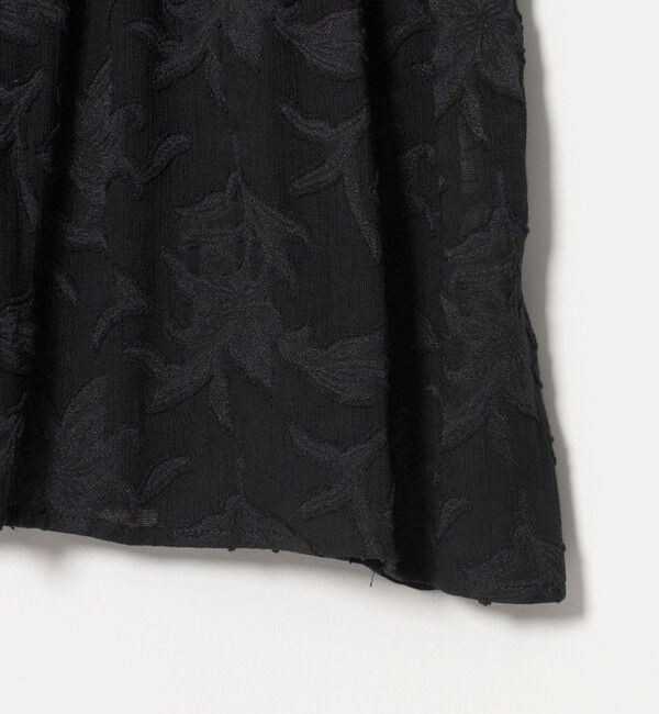 UNITED ARROWS green label relaxing「カット ジャガード 5分袖 ブラウス」|シャツ・ブラウス|