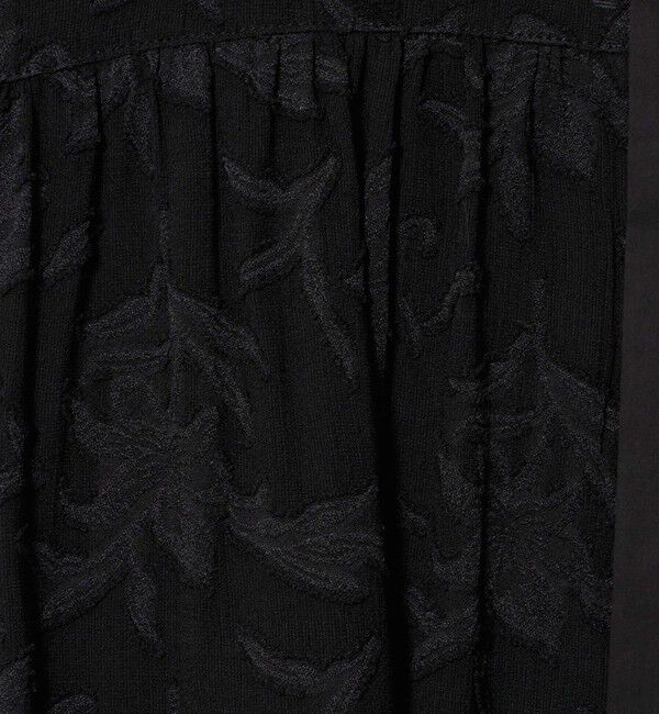 UNITED ARROWS green label relaxing「カット ジャガード 5分袖 ブラウス」|シャツ・ブラウス|