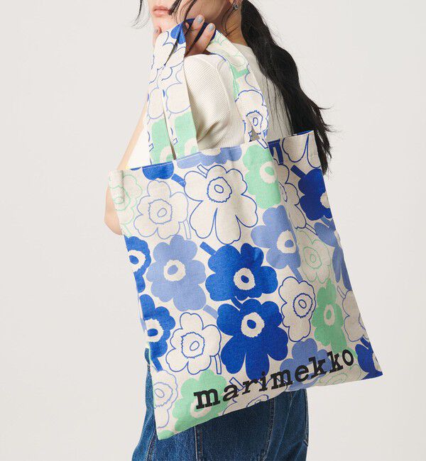 BEAUTY&YOUTH UNITED ARROWS「＜marimekko＞Vankka Piirto Unikko トートバッグ」|トートバッグ|LT.BLUE