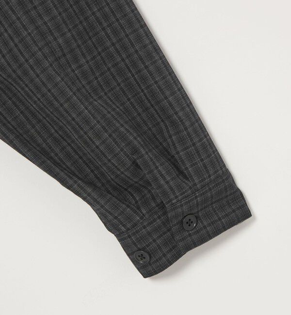 STEVEN ALAN「＜Steven Alan＞ ウール チェック オープンカラー オーバー シャツ」|シャツ・ブラウス|