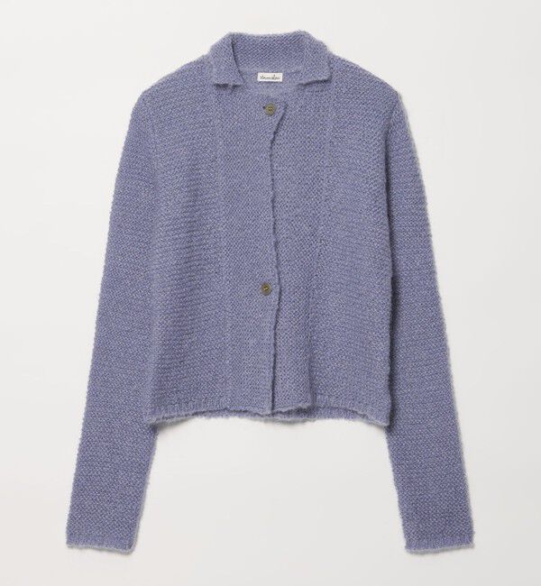 STEVEN ALAN「＜Steven Alan＞ウール モヘヤ ナイロン ボタン カーディガン」|カーディガン|LILAC