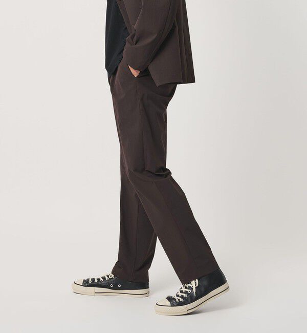 BEAUTY&YOUTH UNITED ARROWS「360&deg;MASTER 1プリーツ イーズ コンフォート イージーパンツ NO.6 セットアップ対応 撥水 ストレッチ ウォ」|チノ|
