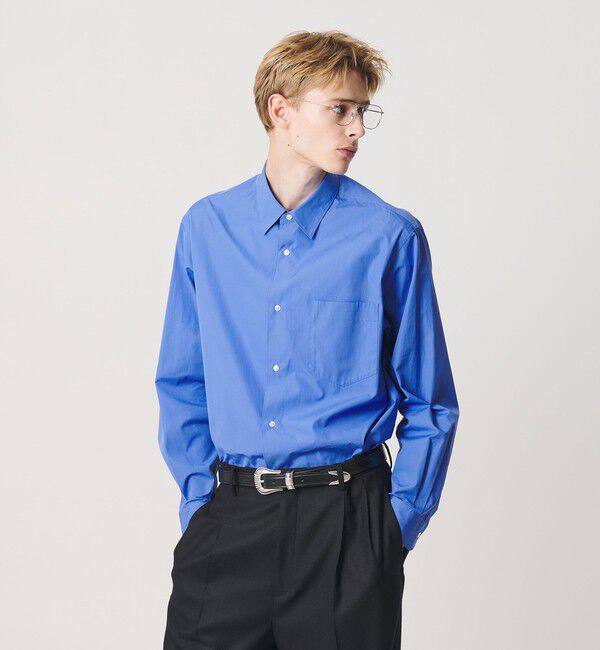 BEAUTY&YOUTH UNITED ARROWS「HI-LINE 120/2 ブロード レギュラー シャツ」|シャツ・ブラウス|COBALT