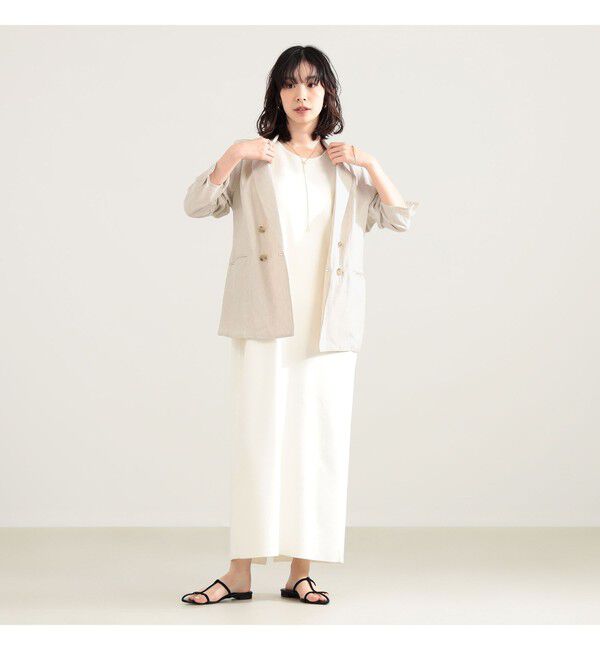 Demi-Luxe BEAMS 「【別注】TICCA / リネン ジャケット」|ダッフルコート|