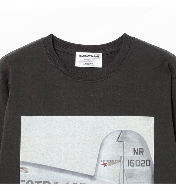 BEAMSBOY「【別注】HEAR MY NAME &times; maturely / プリント ロング スリーブ」|Tシャツ・カットソー|