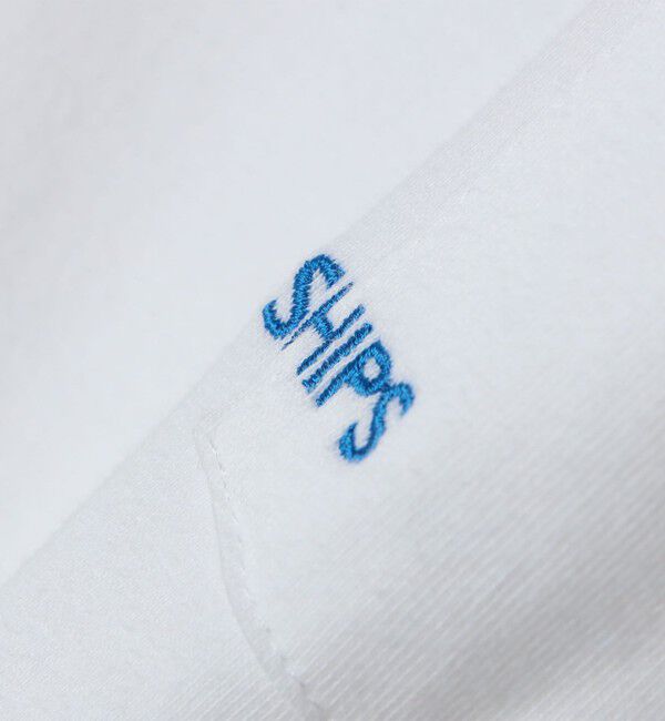 SHIPS「【26SS新色追加!!累計販売数19万枚突破!!】【WEB限定】SHIPS: マイクロ SHIPSロゴ ポケット Tシャツ」|Tシャツ・カットソー|