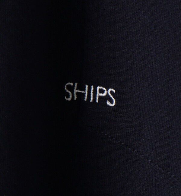 SHIPS「【26SS新色追加!!累計販売数19万枚突破!!】【WEB限定】SHIPS: マイクロ SHIPSロゴ ポケット Tシャツ」|Tシャツ・カットソー|