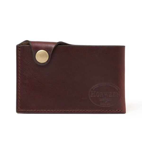 SHIPS any「SHIPS any: HORWEEN タブ付き カードケース」|名刺入れ・カードケース|ワイン