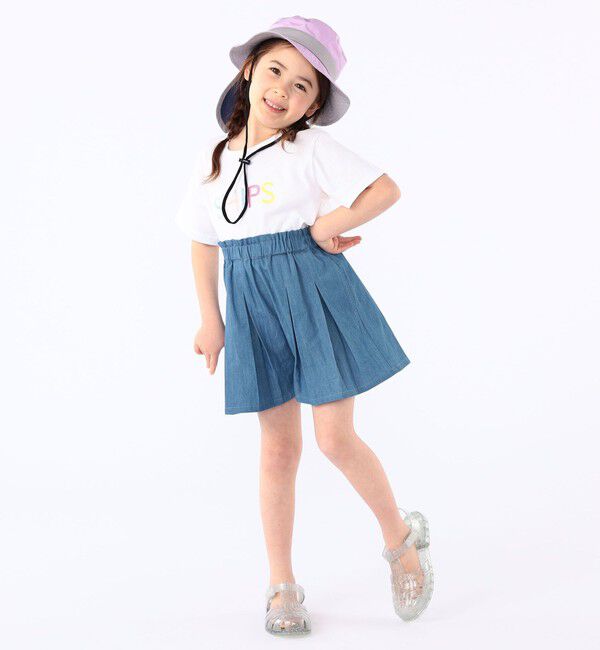 SHIPS KIDS「SHIPS KIDS:〈UVカット/撥水/吸水速乾〉サファリ ハット」|ハット|