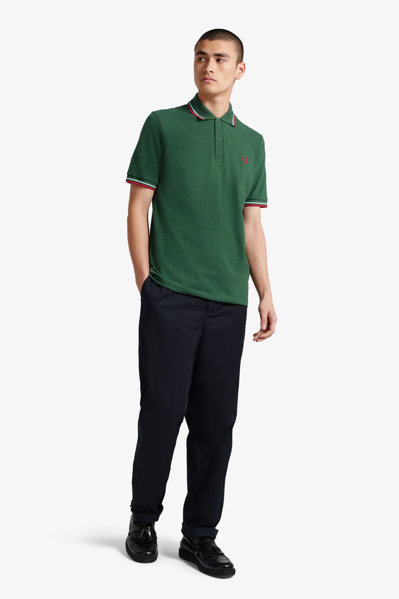 FRED PERRY 「FRED PERRY／The Fred Perry Shirt  M12／イングランド製 フレッドペリー ポロシャツ M12」|ポロシャツ|