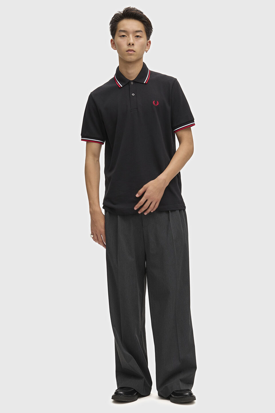 FRED PERRY 「FRED PERRY／The Fred Perry Shirt  M12／イングランド製 フレッドペリー ポロシャツ M12」|ポロシャツ|