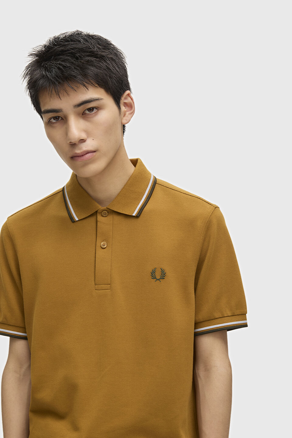 FRED PERRY 「FRED PERRY／The Fred Perry Shirt M3600／フレッドペリー ポロシャツ M3600」|ポロシャツ|DARKCARMEL/DBLUE/NG