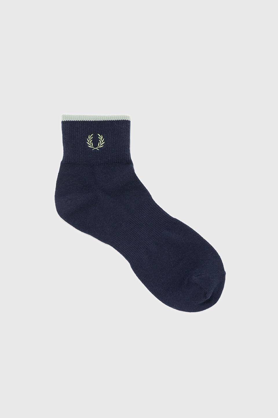 FRED PERRY 「FRED PERRY／Single Tipped Short Socks／シングルティップショートソックス」|ソックス|NVY/ECRU/SLVR