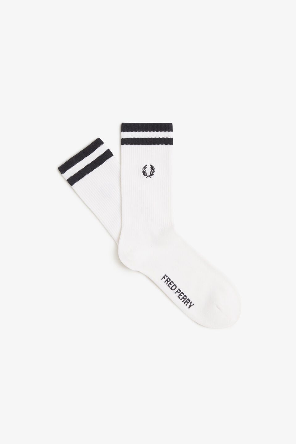 FRED PERRY 「FRED PERRY／Tipped Sports Socks／ティップラインスポーツソックス」|ソックス|SNOW WHITE