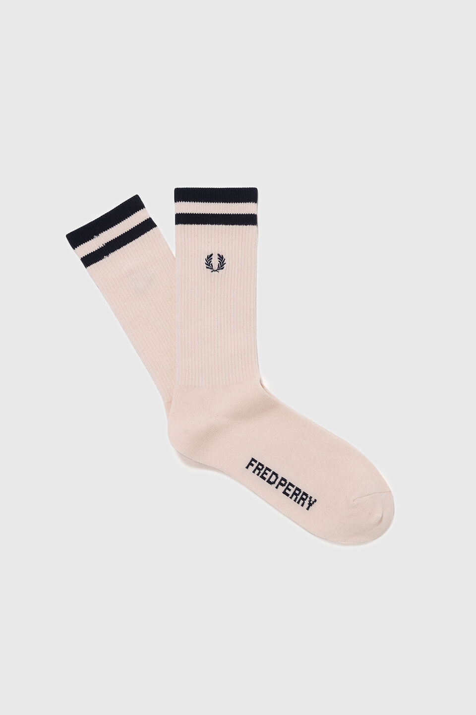 FRED PERRY 「FRED PERRY／Tipped Sports Socks／ティップラインスポーツソックス」|ソックス|ICEDPINK/NAVY