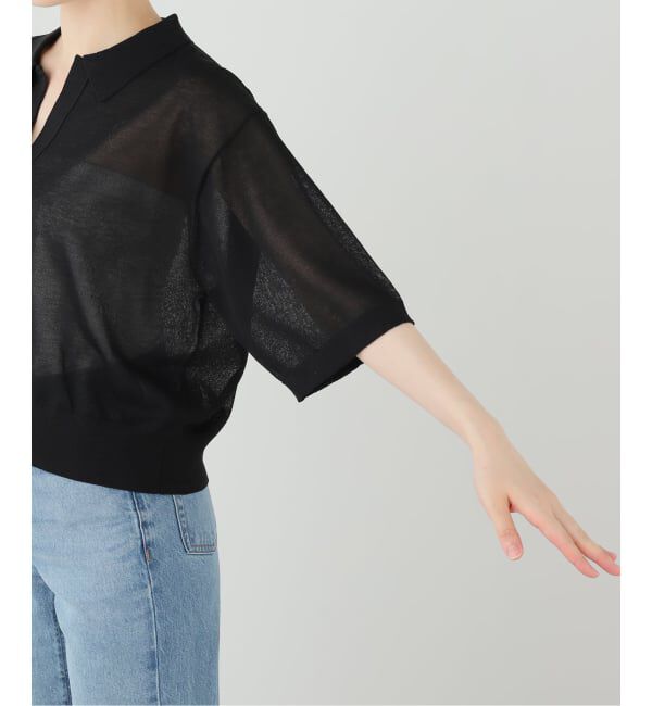 OUTDOOR PRODUCTS Usual Things「ハイゲージシアースキッパーニット」|ポロシャツ|