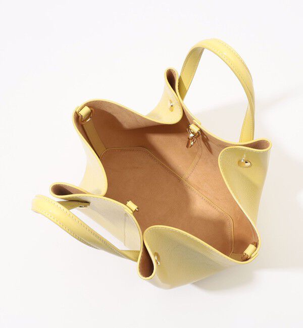 TOMORROWLAND GOODS「ATELIER TOMORROW SHELL MINI エナメルバッグ」|ハンドバッグ|